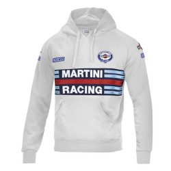 Męska bluza z kapturem Sparco Martini Racing - Szara