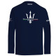 Long Sleeve T-Shirt Maserati - Granatowy