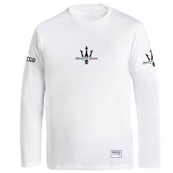 Long Sleeve T-Shirt Maserati - Biały