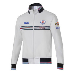 Męska bluza rozpinana Martini Racing - szara