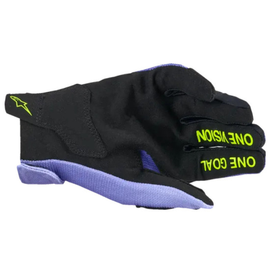 Alpinestars Radar Purple / Yellow Rękawice dziecięce