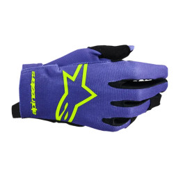 Alpinestars Radar Purple / Yellow Rękawice dziecięce