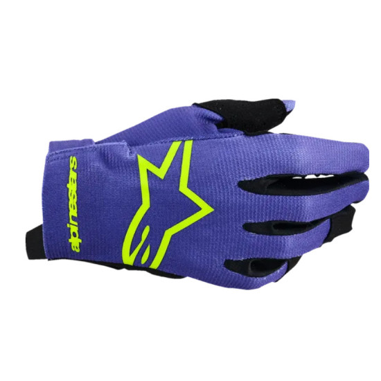 Alpinestars Radar Purple / Yellow Rękawice dziecięce