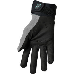 Thor Youth Gloves Spectrum Rękawice dziecięce - Black / Flo